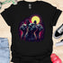 Bulldog & Moon - V2 - Stylish Red Eye T-Shirt